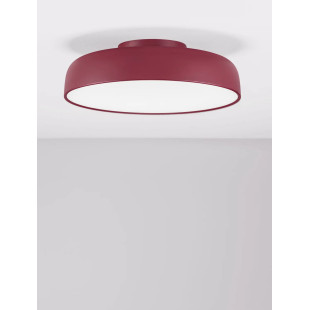 Plafon modern ściemniany Ridotti 50cm LED 2700K bordowy