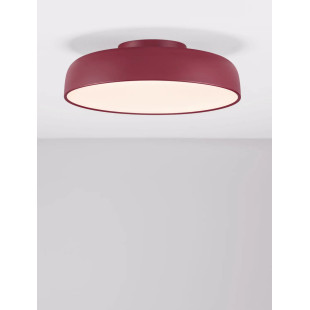 Plafon modern ściemniany Ridotti 50cm LED 2700K bordowy