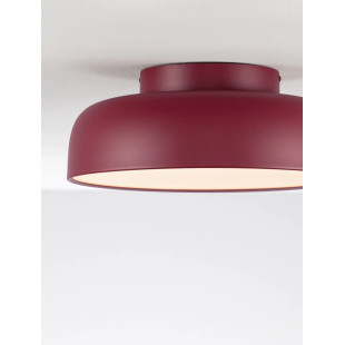 Plafon modern ściemniany Ridotti 40cm LED 2700K bordowy