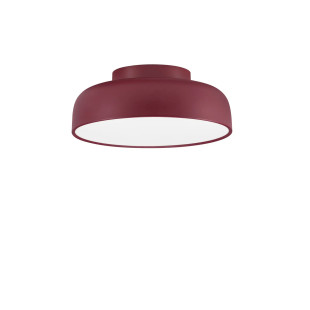 Plafon modern ściemniany Ridotti 40cm LED 2700K bordowy