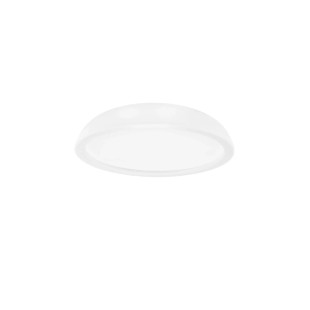 Plafon minimalistyczny ściemniany Fossa 45cm triac LED 3000K biały