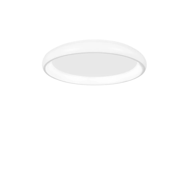 Plafon okrągły ze ściemniaczem triac Calda 41cm LED 3000K biały