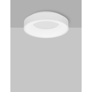 Plafon okrągły - ściemniacz triac Surdo 38cm Thin LED 3000K biały