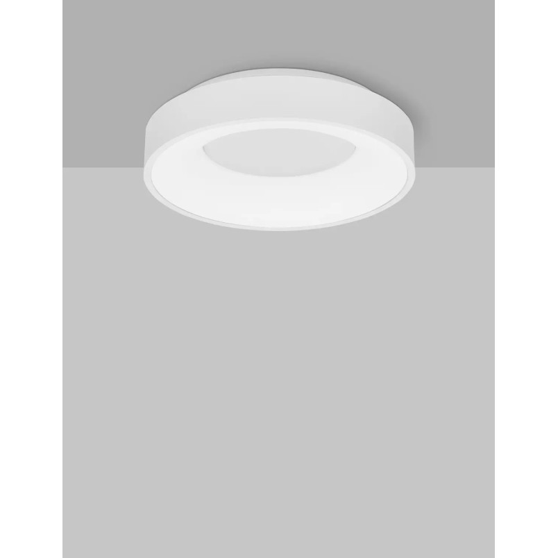 Plafon okrągły - ściemniacz triac Surdo 38cm Thin LED 3000K biały