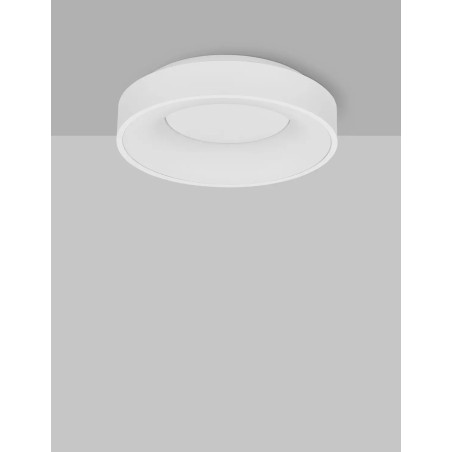 Plafon okrągły - ściemniacz triac Surdo 38cm Thin LED 3000K biały
