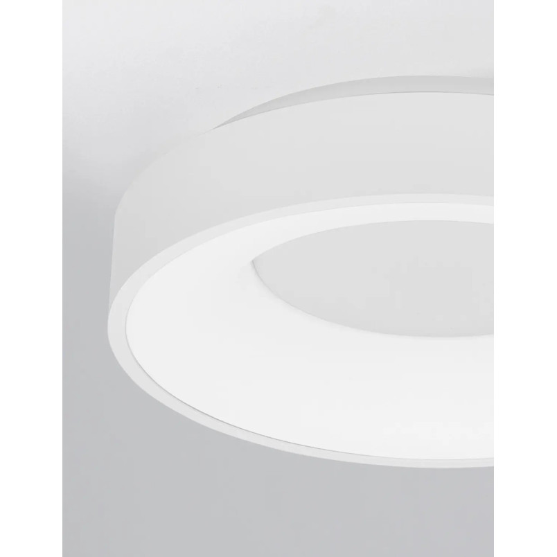 Plafon okrągły - ściemniacz triac Surdo 38cm Thin LED 3000K biały