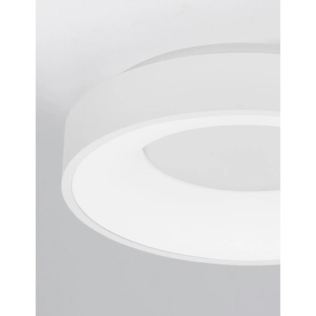 Plafon okrągły - ściemniacz triac Surdo 38cm Thin LED 3000K biały