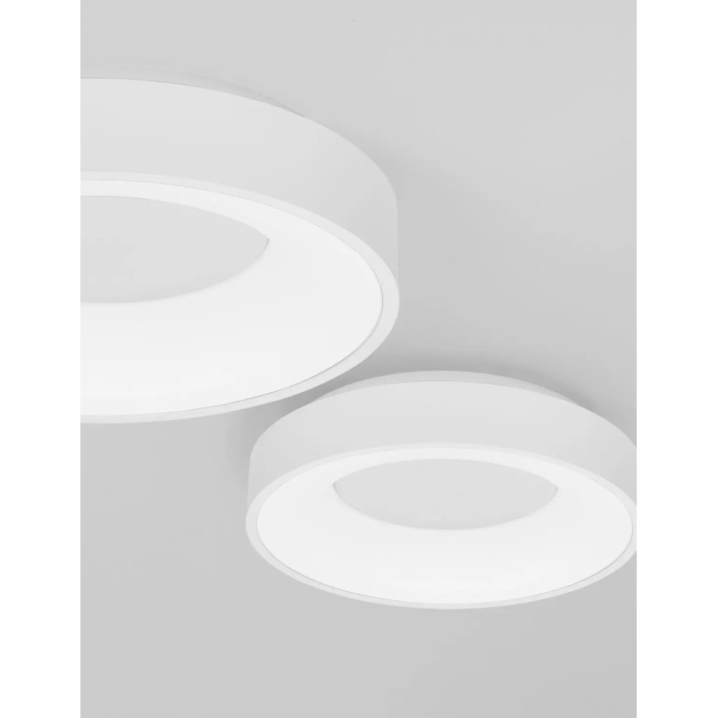 Plafon okrągły - ściemniacz triac Surdo 38cm Thin LED 3000K biały