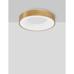 Plafon okrągły - ściemniacz triac Surdo 38cm Thin LED 3000K szczotkowane złoto