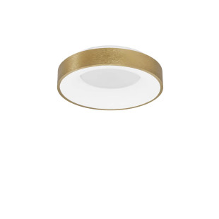 Plafon okrągły - ściemniacz triac Surdo 38cm Thin LED 3000K szczotkowane złoto