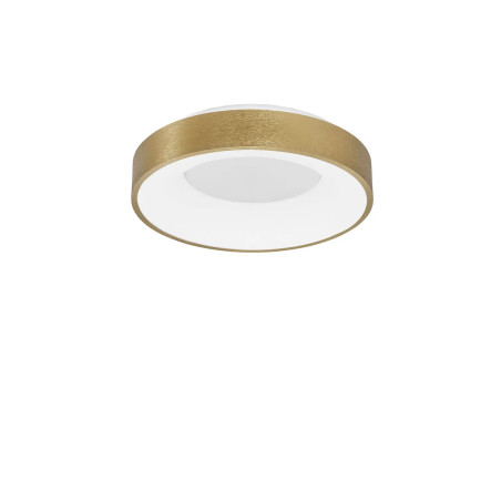 Plafon okrągły - ściemniacz triac Surdo 38cm Thin LED 3000K szczotkowane złoto
