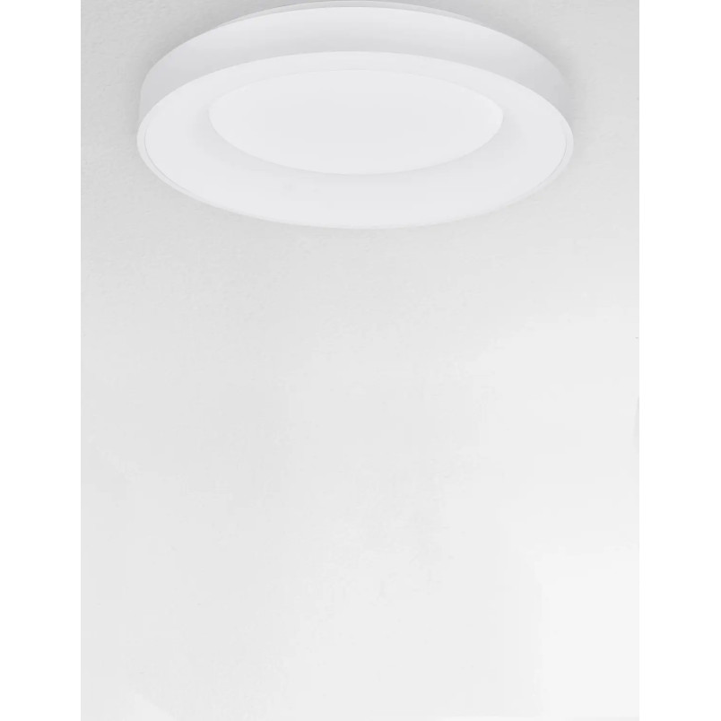 Plafon okrągły - ściemniacz triac Surdo 60cm Thin LED 3000K biały