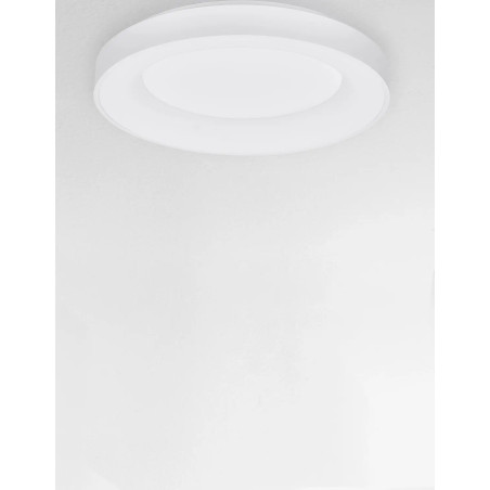 Plafon okrągły - ściemniacz triac Surdo 60cm Thin LED 4000K biały