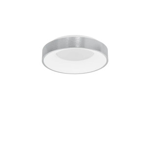 Plafon okrągły - ściemniacz triac Surdo 38cm Thin LED 3000K szczotkowane srebro