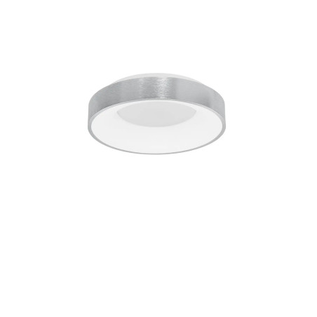 Plafon okrągły - ściemniacz triac Surdo 38cm Thin LED 3000K szczotkowane srebro