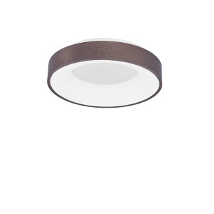 Plafon okrągły - ściemniacz triac Surdo 38cm Thin LED 3000K szczotkowany brąz