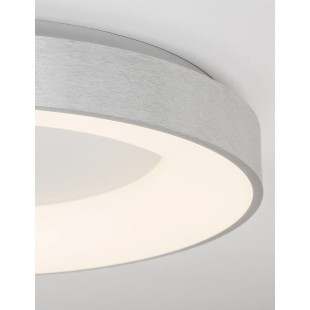 Plafon okrągły - ściemniacz triac Surdo 60cm Thin LED 3000K szczotkowane srebro