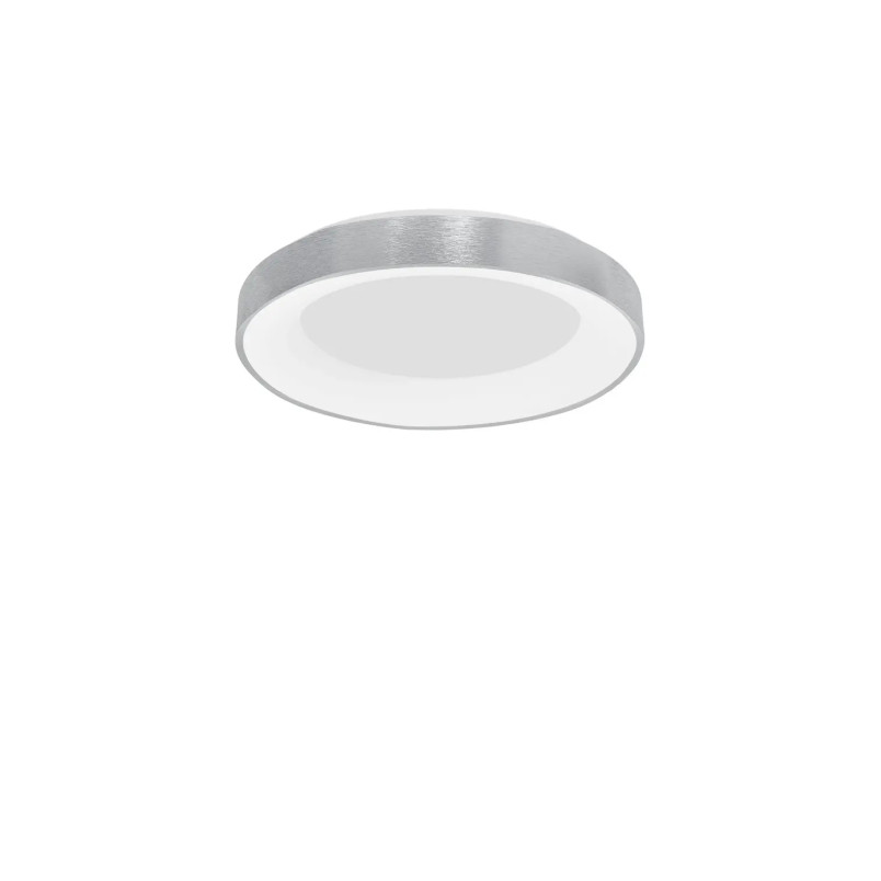 Plafon okrągły - ściemniacz triac Surdo 60cm Thin LED 3000K szczotkowane srebro