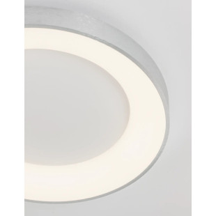 Plafon okrągły - ściemniacz triac Surdo 60cm Thin LED 3000K szczotkowane srebro