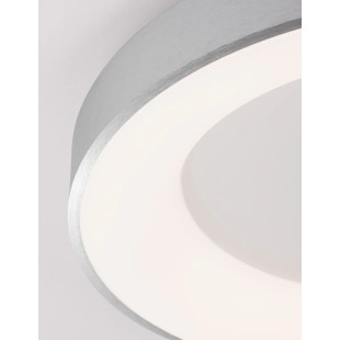 Plafon okrągły - ściemniacz triac Surdo 60cm Thin LED 3000K szczotkowane srebro
