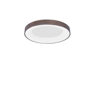 Plafon okrągły - ściemniacz triac Surdo 60cm Thin LED 3000K szczotkowany brąz