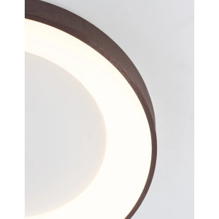 Plafon okrągły - ściemniacz triac Surdo 60cm Thin LED 3000K szczotkowany brąz