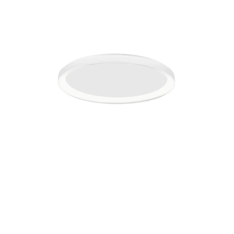 Plafon okrągły ze ściemniaczem triac Tirafi 38cm LED 3000K biały