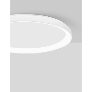 Plafon okrągły ze ściemniaczem triac Tirafi 48cm LED 3000K biały