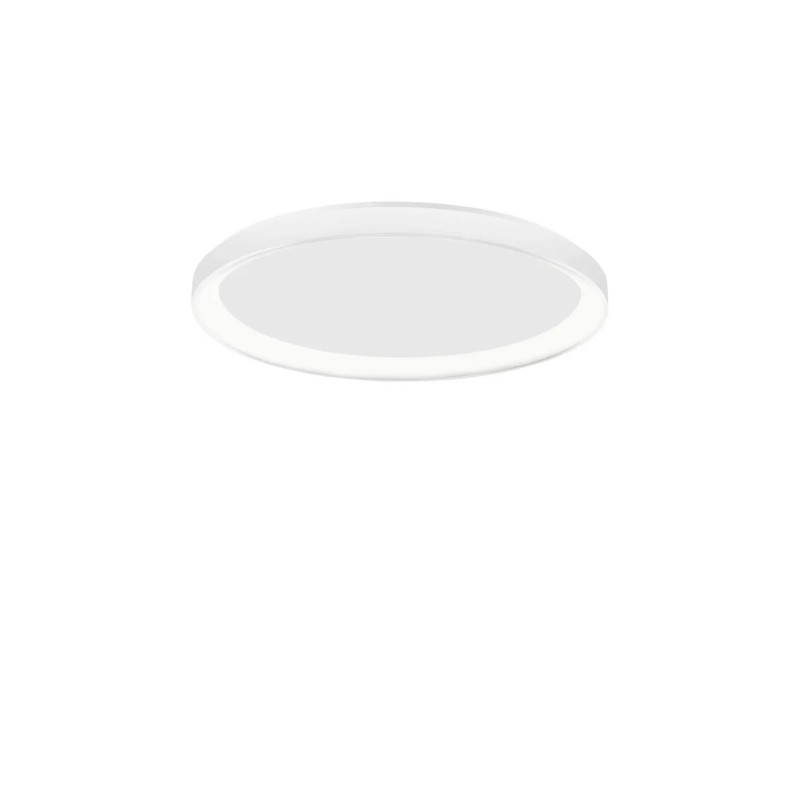 Plafon okrągły ze ściemniaczem triac Tirafi 48cm LED 3000K biały