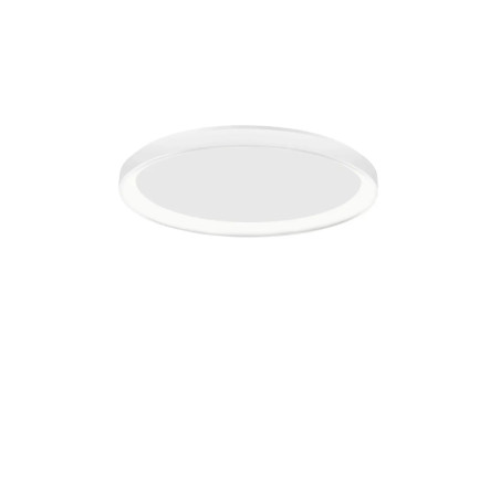 Plafon okrągły ze ściemniaczem triac Tirafi 48cm LED 3000K biały