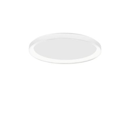 Plafon okrągły ze ściemniaczem triac Tirafi 58cm LED 3000K biały