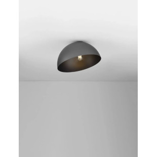 Plafon metalowy designerski Tohoku 40cm czarny