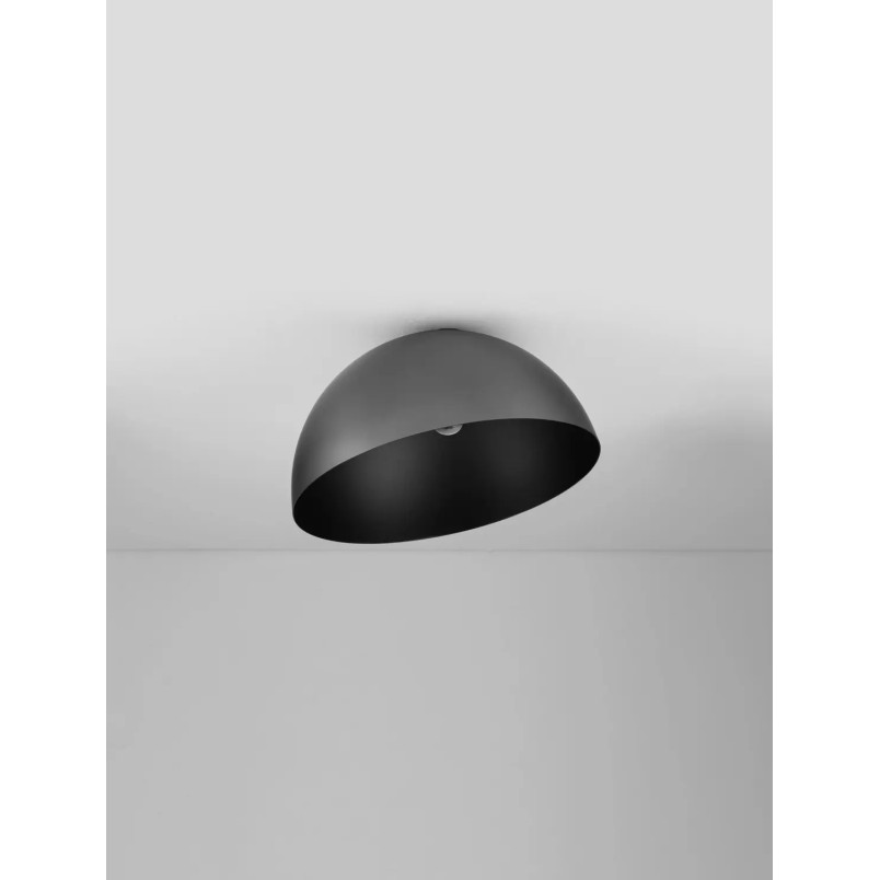 Plafon metalowy designerski Tohoku 50cm czarny