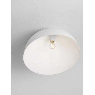 Plafon metalowy designerski Tohoku 50cm biały