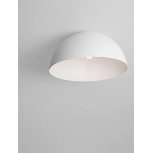Plafon metalowy designerski Tohoku 50cm biały
