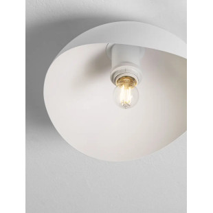 Plafon organiczny z metalu Martino 30cm biały