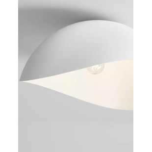 Plafon organiczny z metalu Martino 50cm biały