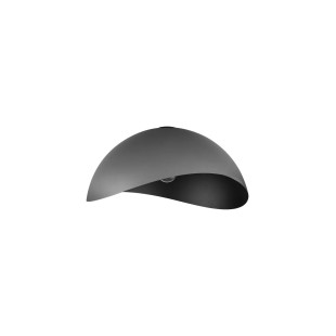 Plafon organiczny z metalu Martino 50cm czarny