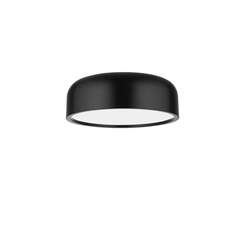 Plafon metalowy Abruzzi 35cm czarny