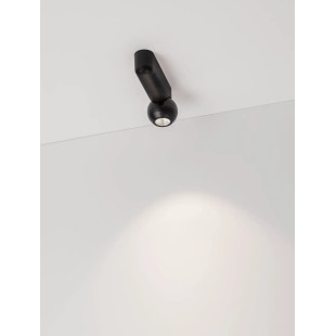 Kinkiet kula - regulowany Berceto LED 2700K czarny