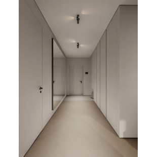 Reflektor podtynkowy 2 kule Berceto LED 2700K czarny