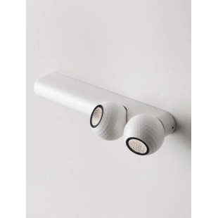 Reflektor podtynkowy 2 kule Berceto LED 2700K biały