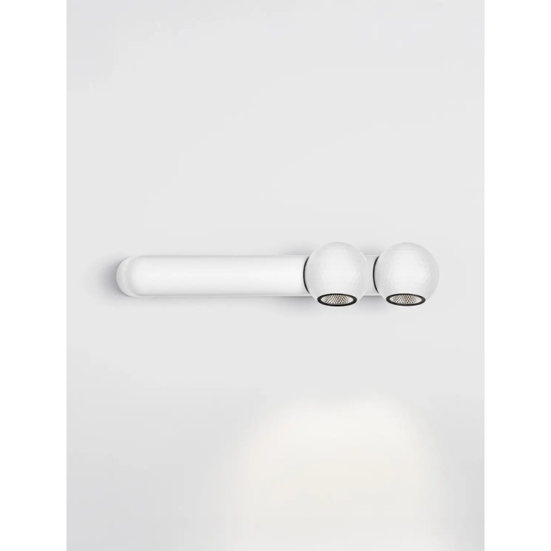 Reflektor podtynkowy 2 kule Berceto LED 2700K biały