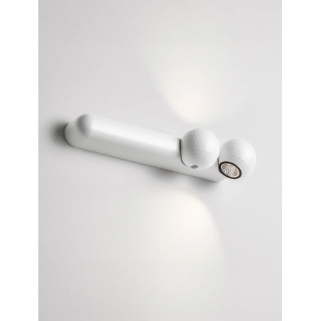 Reflektor podtynkowy 2 kule Berceto LED 2700K biały