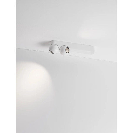 Reflektor podtynkowy 2 kule Berceto LED 2700K biały