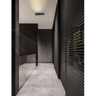 Reflektor sufitowy 2 kule ze ściemniaczem triac Niccio LED 3000K IP20 nikiel / czarny
