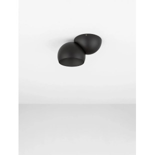 Reflektor sufitowy kula - regulowany Niccio LED 3000K IP20 czarny