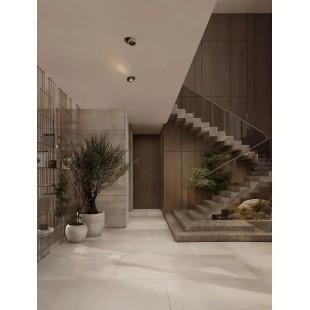 Reflektor sufitowy kula - regulowany Niccio LED 3000K IP20 nikiel / czarny