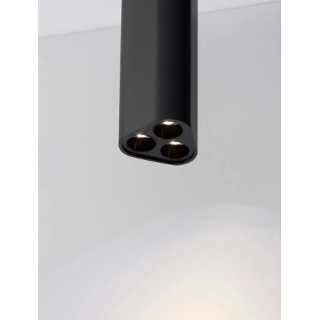 Lampa spot - o przekroju trójkąta Bonea 5cm H15cm LED 3000K czarna
