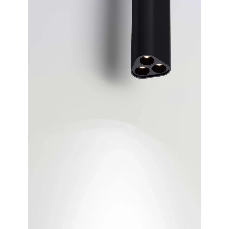 Lampa spot - o przekroju trójkąta Bonea 5cm H30,5cm LED 3000K czarna